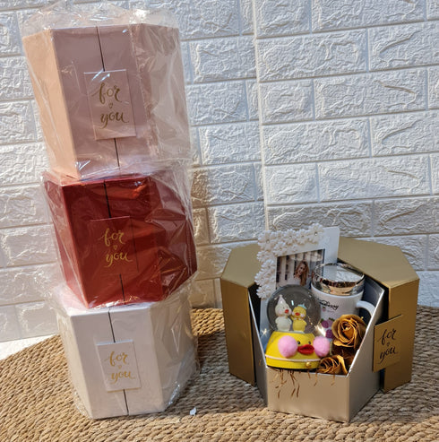 طقم صندوق مسدس قطعتين