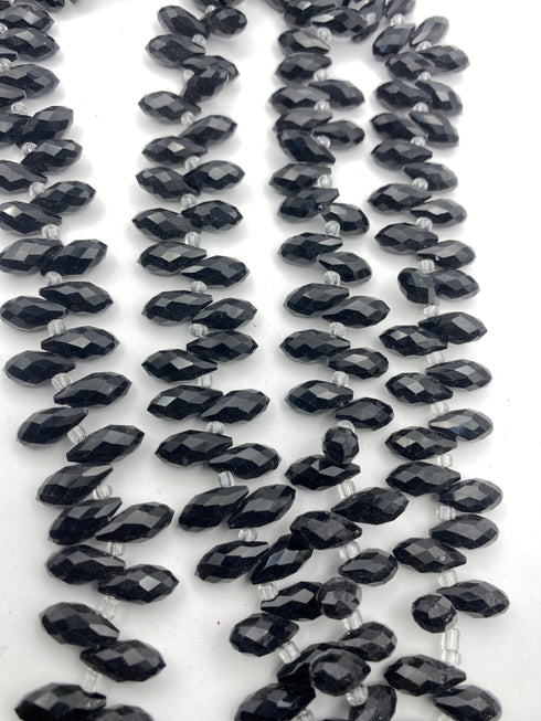 خرز كريستال بيضوي