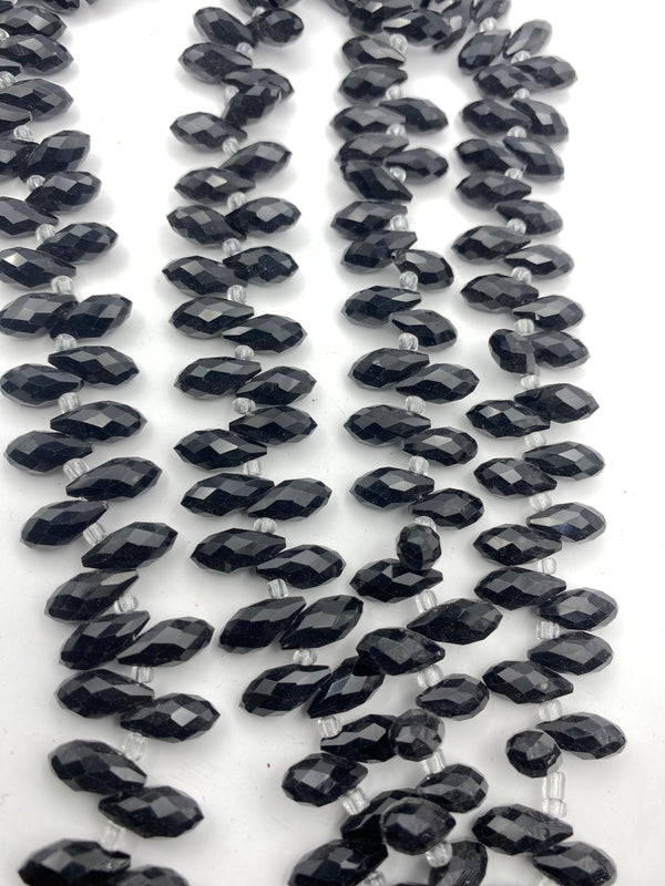 خرز كريستال بيضوي