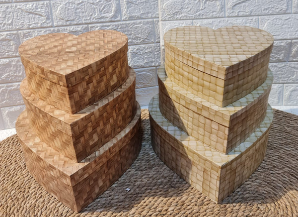 طقم قلب ثلاث احجام