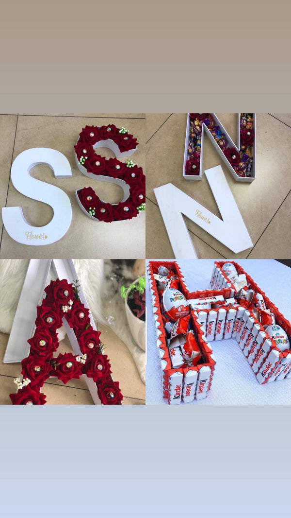 صناديق احرف