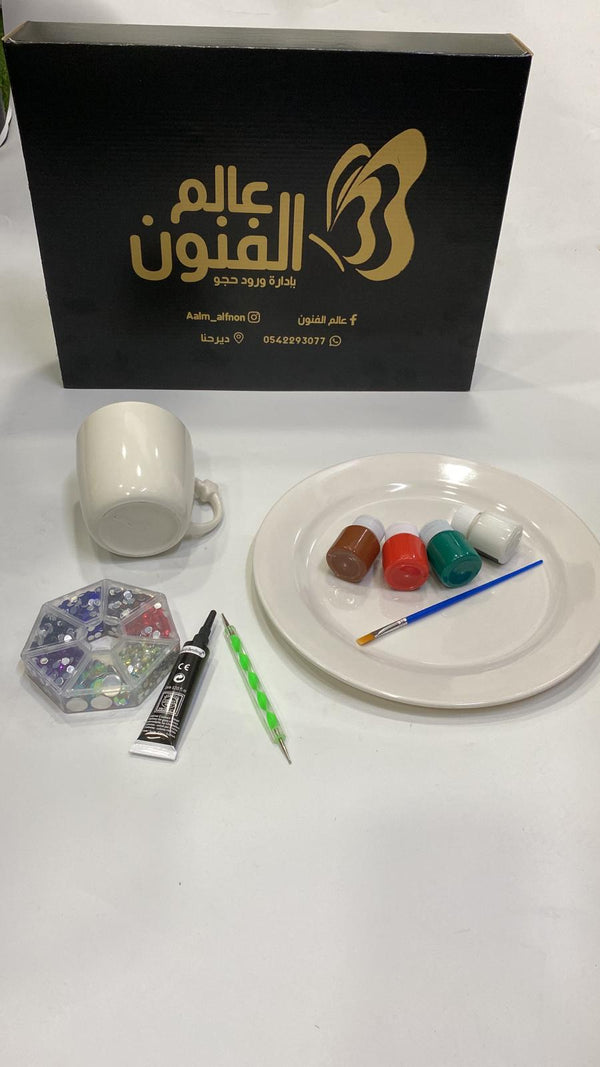 بكج رسم على الزجاج شامل ارشاد العمل